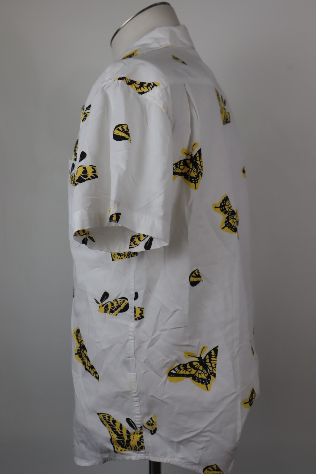 OBEY CAMICIA UOMO TG S MAN CASUAL VINTAGE SHIRT COTTON COTONE BIOLOGICO