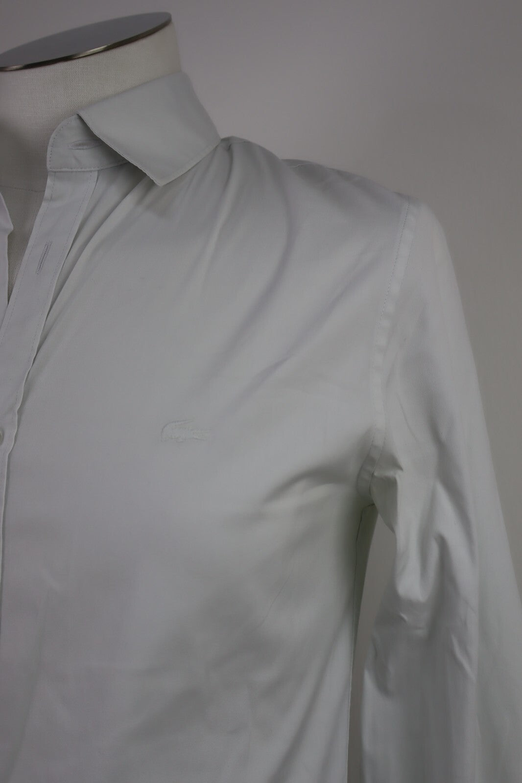 LACOSTE CAMICIA SLIM FIT UOMO TG. 42 MAN CASUAL VINTAGE SHIRT