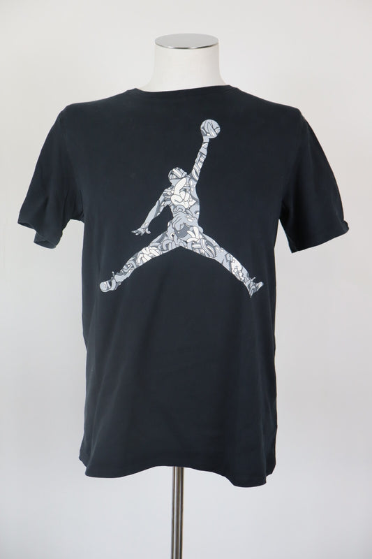 AIR JORDAN MAGLIA COTONE UOMO TG M MAN T-SHIRT CASUAL VINTAGE COTTON