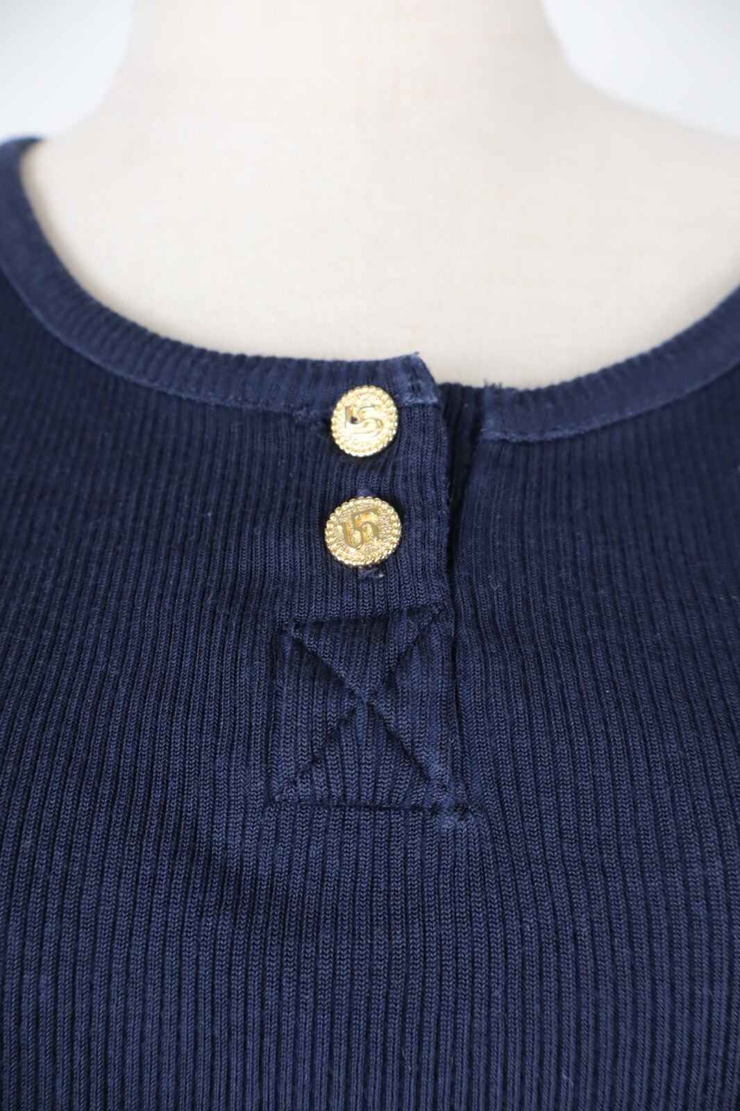 LUISA SPAGNOLI CANOTTA TOP MAGLIA DONNA TG. M WOMAN T-SHIRT CASUAL VINTAGE