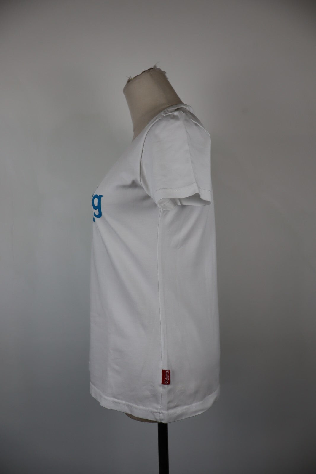 CARLSBERG MAGLIA DONNA TG. L WOMAN CASUAL VINTAGE TOP T-SHIRT COTONE