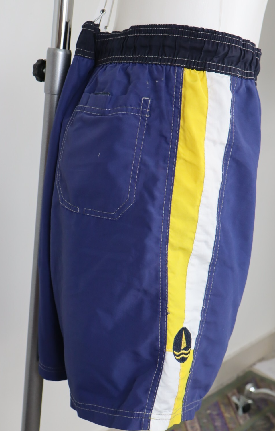 NAVIGARE COSTUME PANTALONCINO MARE UOMO TG 2XL MEN SWIMSUIT VINTAGE CASUAL