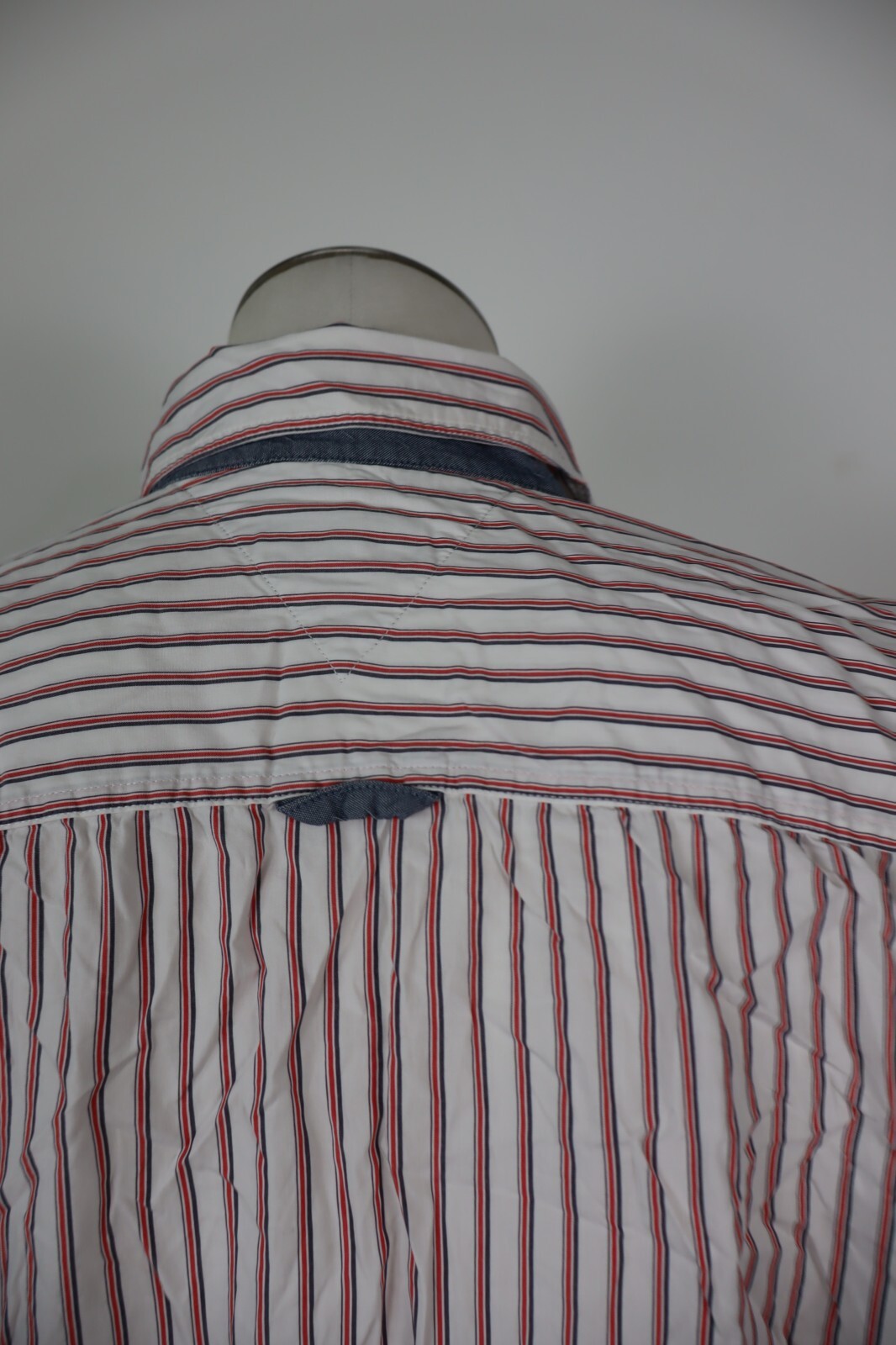 TOMMY HILFIGER CAMICIA UOMO COTONE TG. L MAN CASUAL VINTAGE COTTON SHIRT