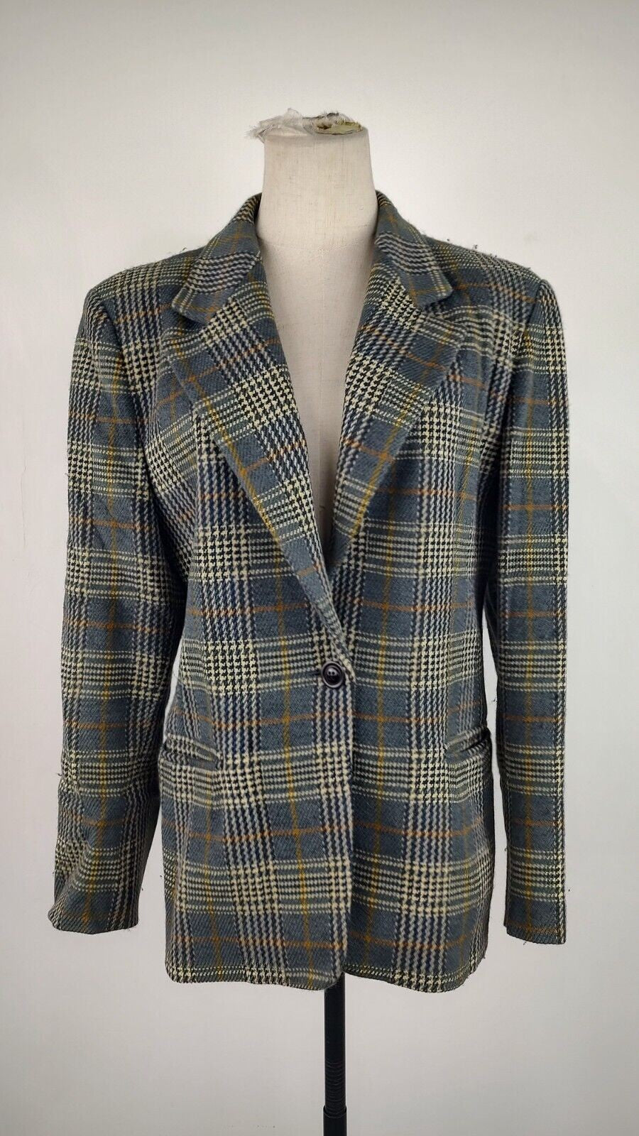 MARELLA GIACCA LANA DONNA Tg 44 WOMAN CASUAL VINTAGE JACKET SUIT