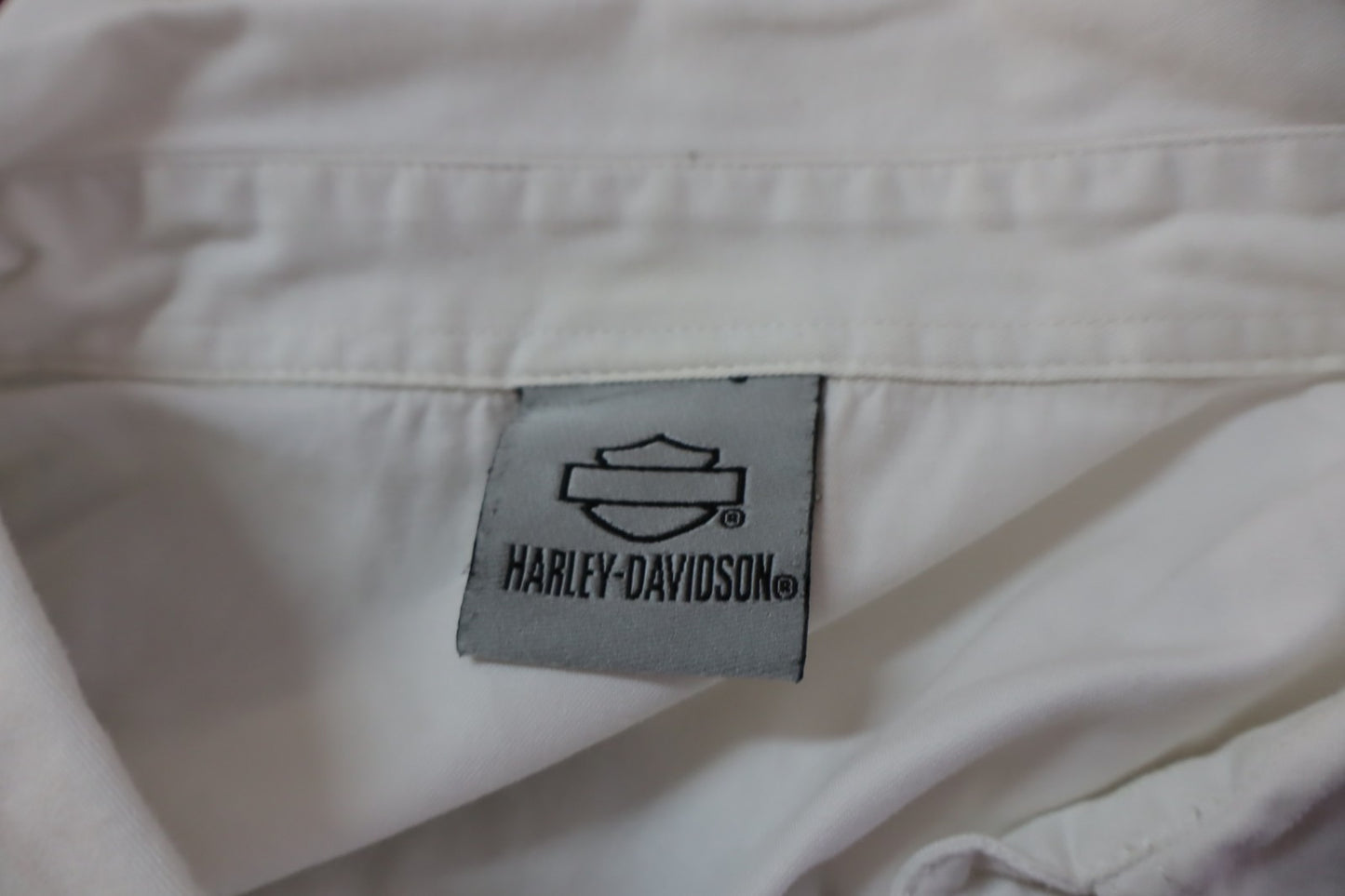 HARLEY DAVIDSON CAMICIA UOMO TG L MAN SHIRT CASUAL VINTAGE COTONE COTTON LOGO