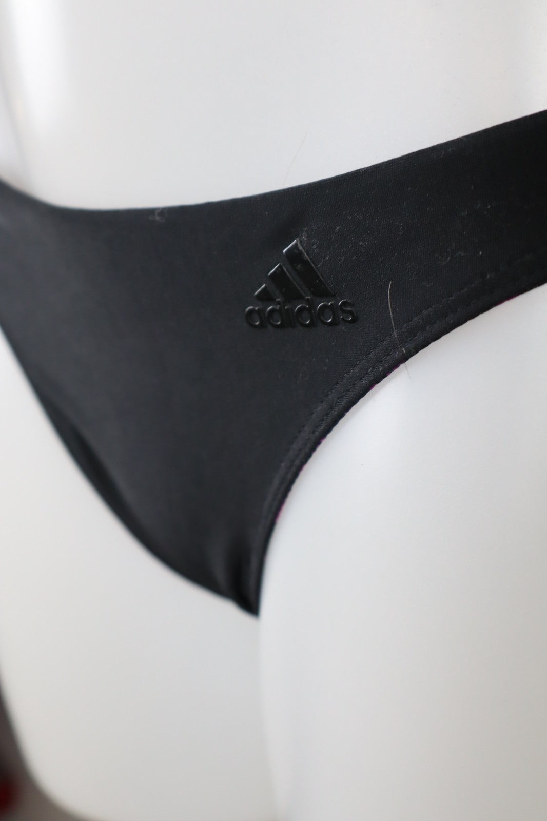 COSTUME ADIDAS DOUBLE FACE DUE PEZZI DONNA TG 40 WOMAN SWIMSUIT CASUAL VINTAGE