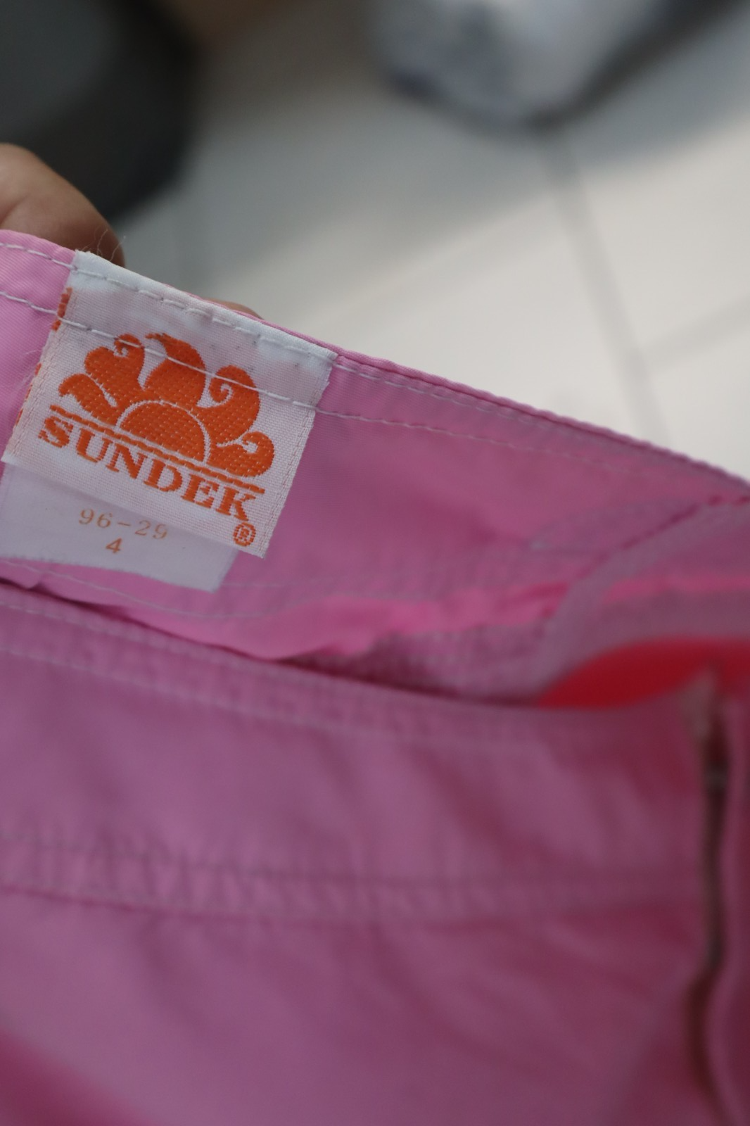 SUNDEK PANTALONCINO DONNA TG 4 WOMAN VINTAGE SHORTS CASUAL MARE COSTUME