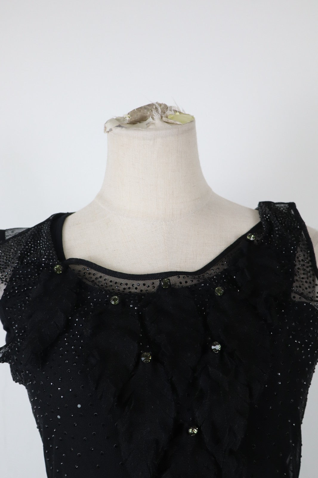 LIU JO MAGLIA CANOTTA DONNA TG. S WOMAN CASUAL VINTAGE T-SHIRT TOP BRILLANTINI