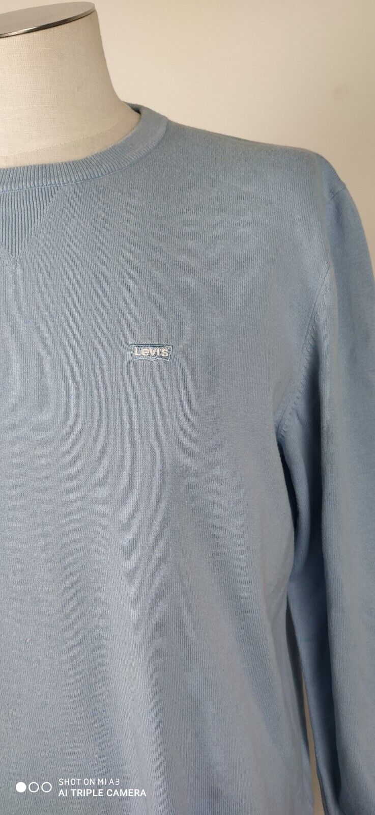 LEVI'S MAGLIONE MAGLIA COTONE COTTON VINTAGE UOMO Tg. M MAN SWEATER CASUAL