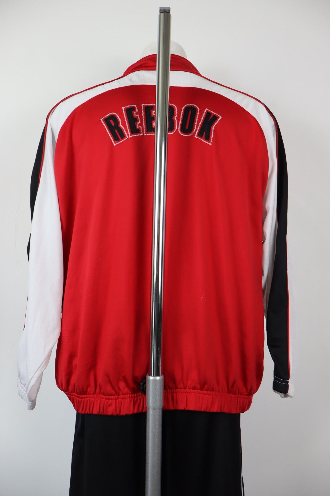 REEBOK TUTA COMPLETO DUE PEZZI  TG. 50 TRACKSUIT JACKET GIACCA PANTS UOMO SPORT