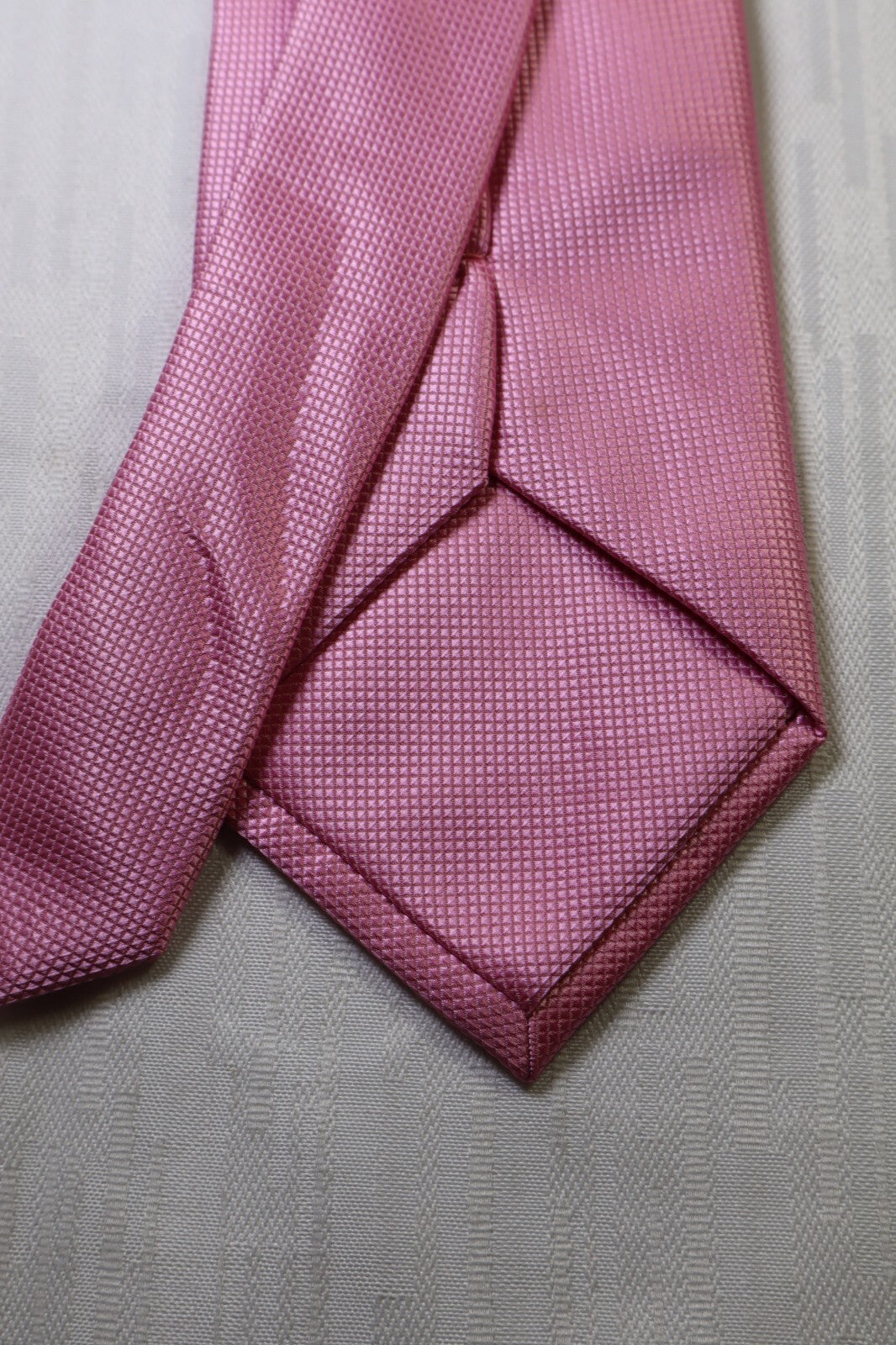 LUCIO LAMBERTI 100% SILK TIE SETA CRAVATTA NECKTIE MADE ITALY UOMO SELF TIPPED