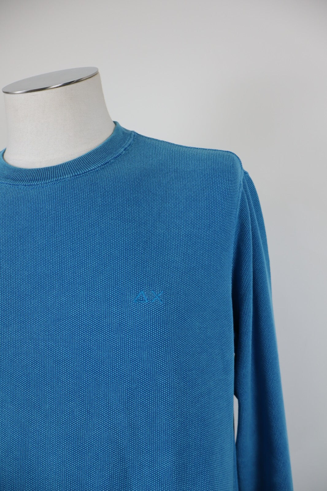 SUN68 MAGLIONE UOMO Tg. L MAN SWEATER CASUAL VINTAGE COTONE COTTON