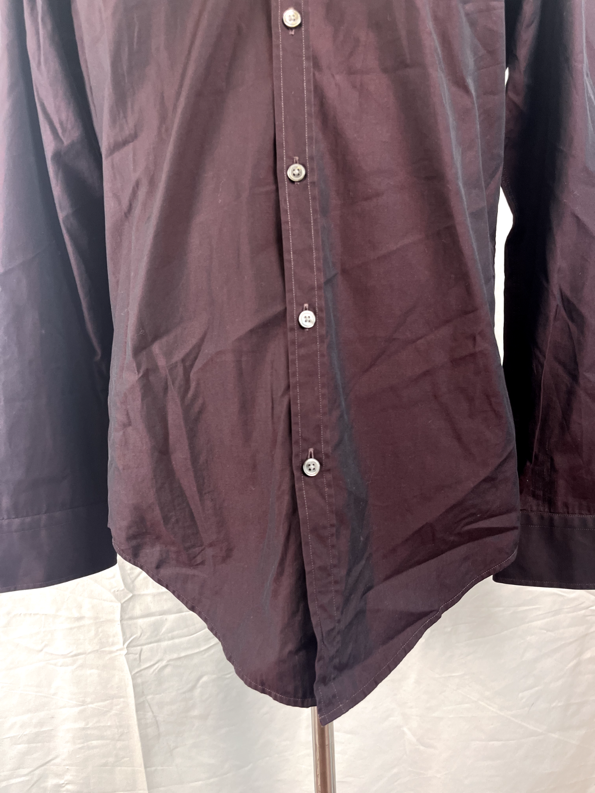 HUGO BOSS CAMICIA UOMO TG. 39 15/2 SLIM FIT CASUAL VINTAGE SHIRT COTONE COTTON