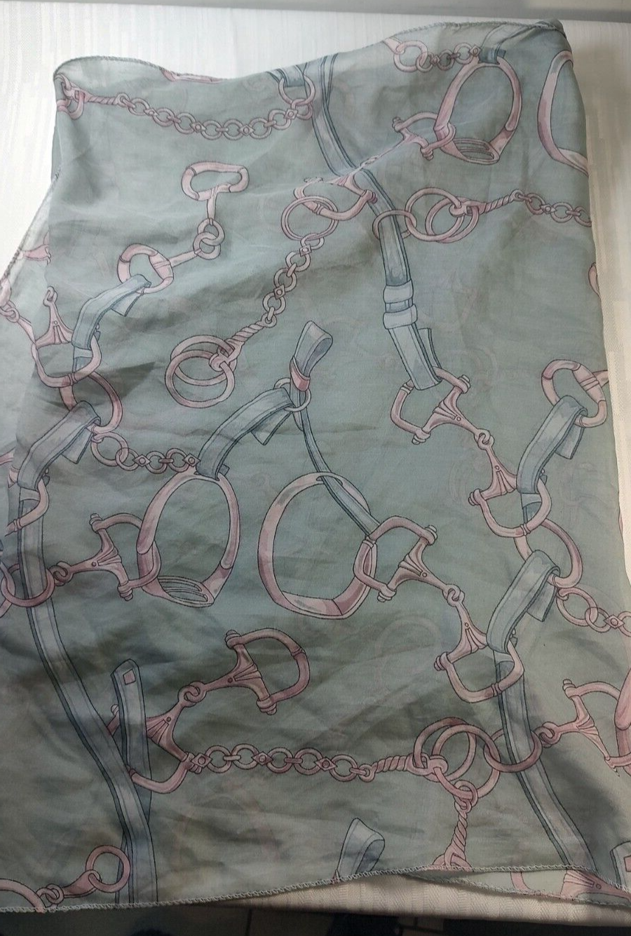 FOULARD COTONE COTTON SILK SCARVES SCARF RECTANGLE SETA MADE IN ITALY