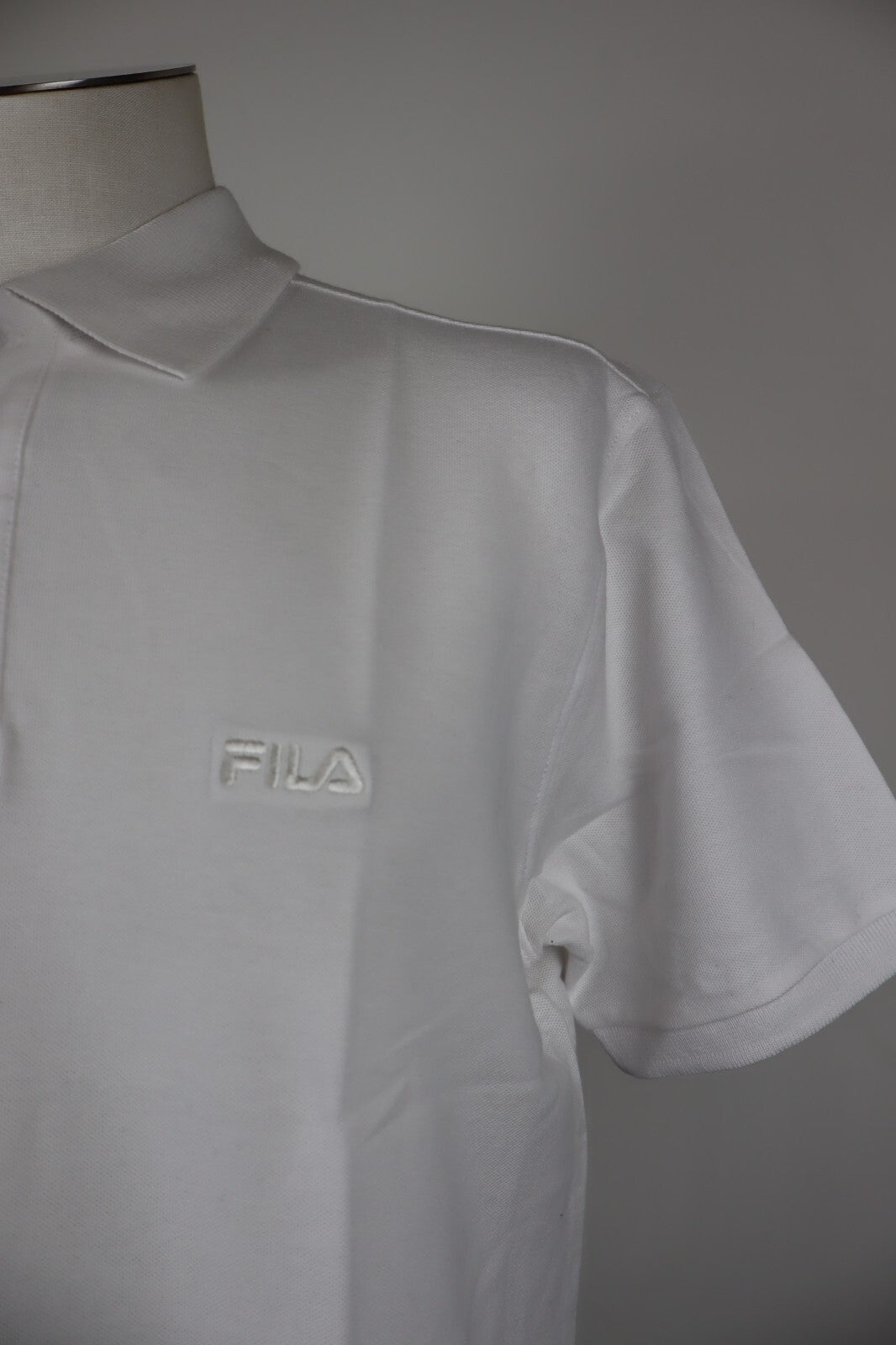 FILA POLO MAGLIA COTONE UOMO TG L MAN COTON T-SHIRT CASUAL VINTAGE CON TAG