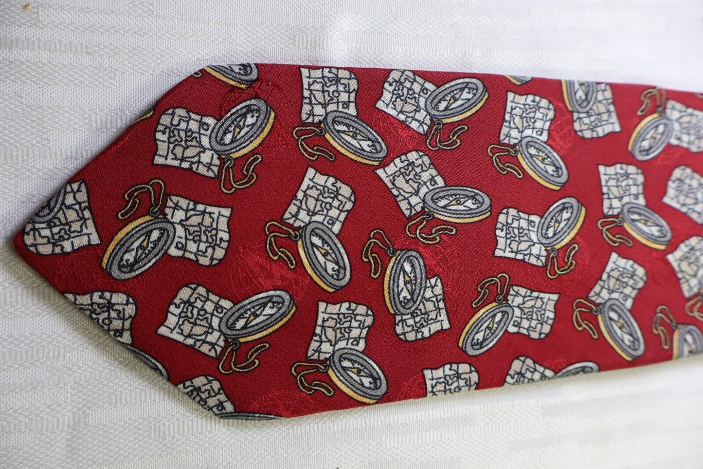 ALVIERO MARTINI I CLASSE 100% SILK TIE SETA CRAVATTA NECKTIE MADE IN ITALY