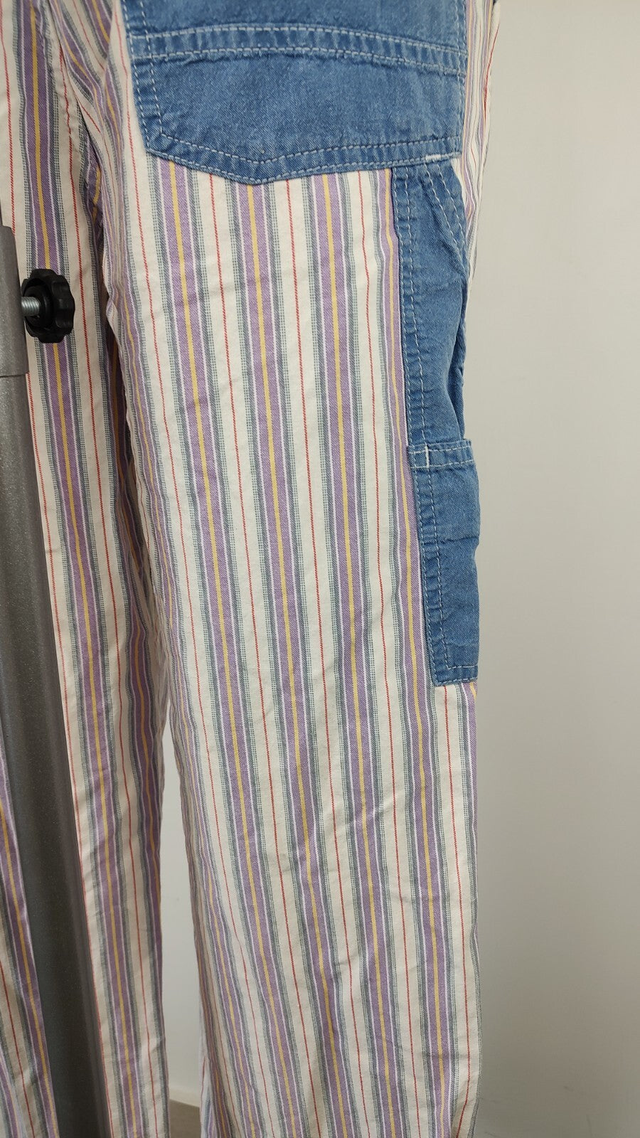 GAS COMPLETO DONNA PANTALONE Tg. S SALOPETTE ONE PIECE VINTAGE CASUAL