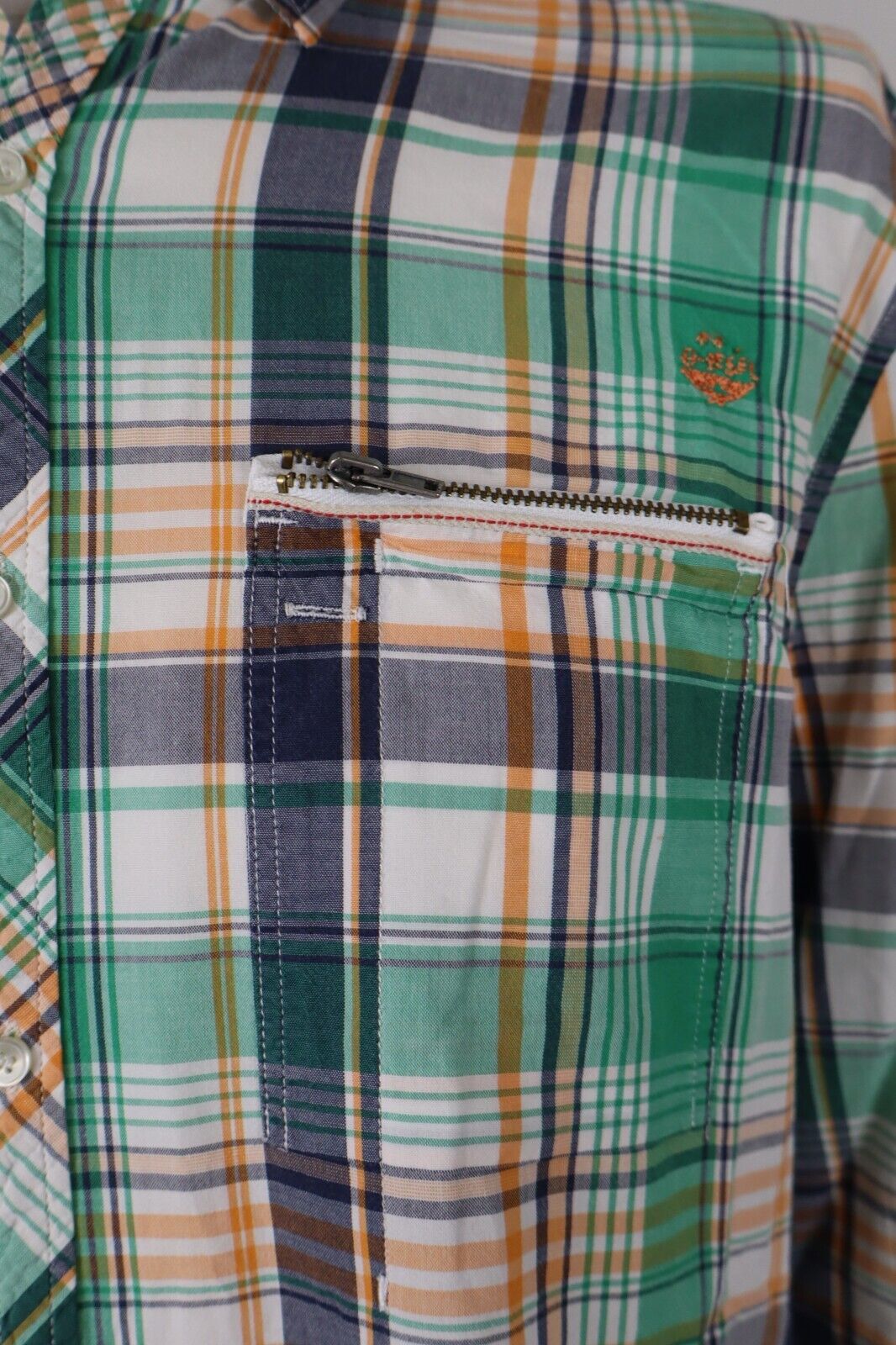 DIESEL CAMICIA UOMO TG. XL MAN CASUAL VINTAGE SHIRT COTONE ITALY