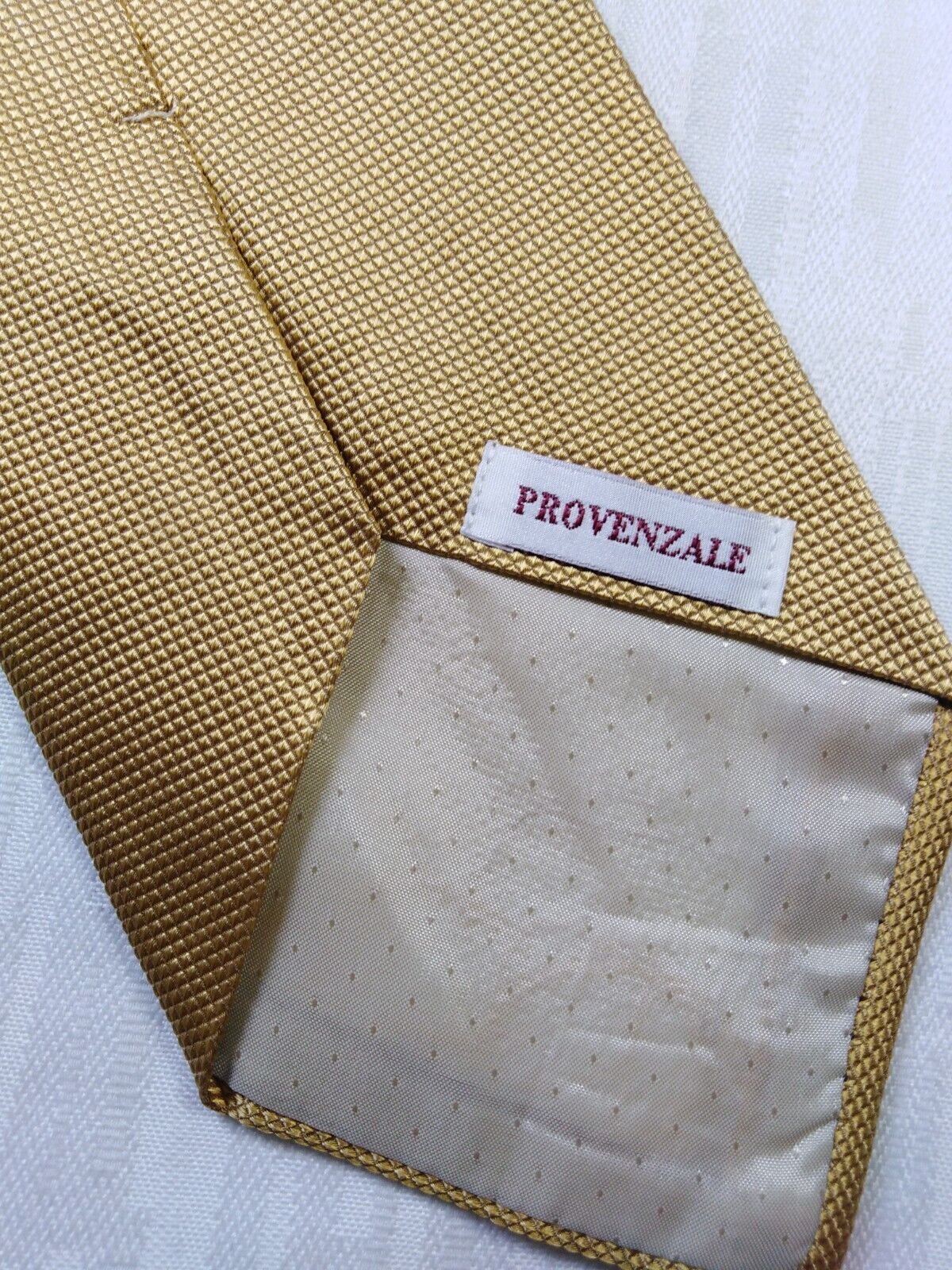 PROVENZALE 100% SILK TIE SETA CRAVATTA NECKTIE MADE IN ITALIA CLASSIC