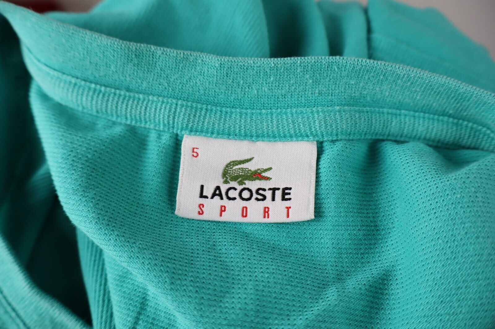 LACOSTE MAGLIA UOMO COTONE TG. 5 MAN COTTON SHIRT CASUAL VINTAGE