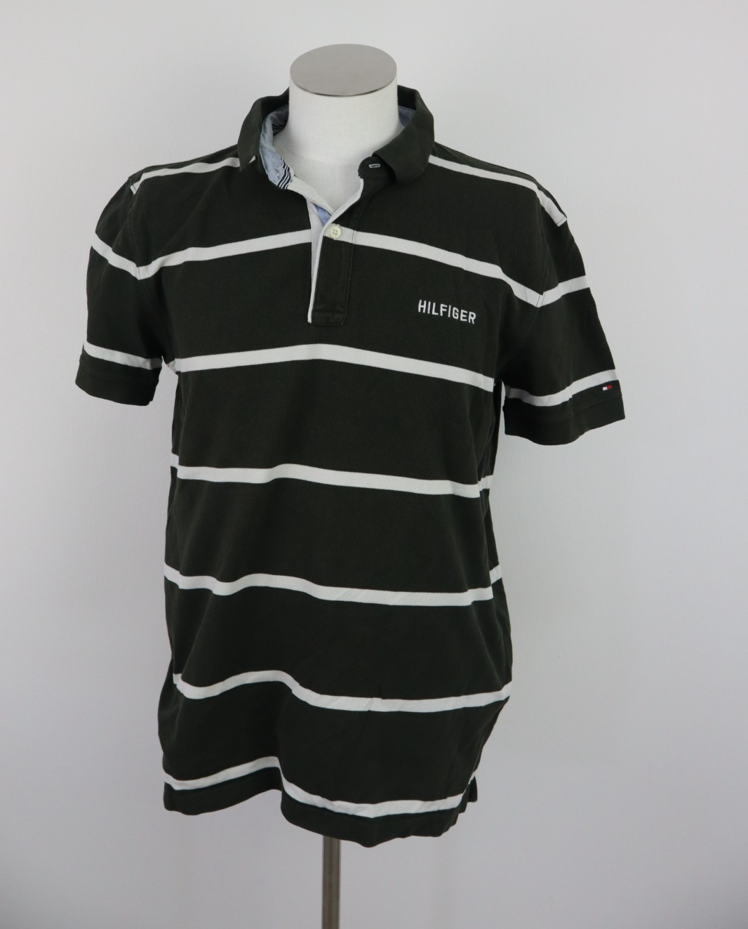 TOMMY HILFIGER POLO MAGLIA UOMO TG XL MAN T-SHIRT CASUAL VINTAGE COTONE