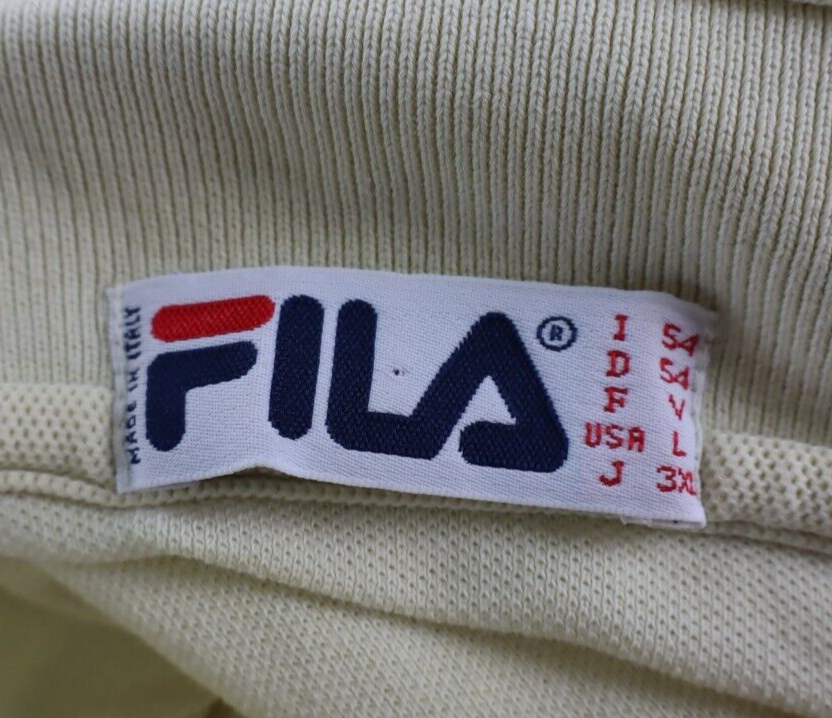 FILA MAGLIA POLO UOMO TG. 54 MAN T-SHIRT CASUAL VINTAGE COTONE COTTON
