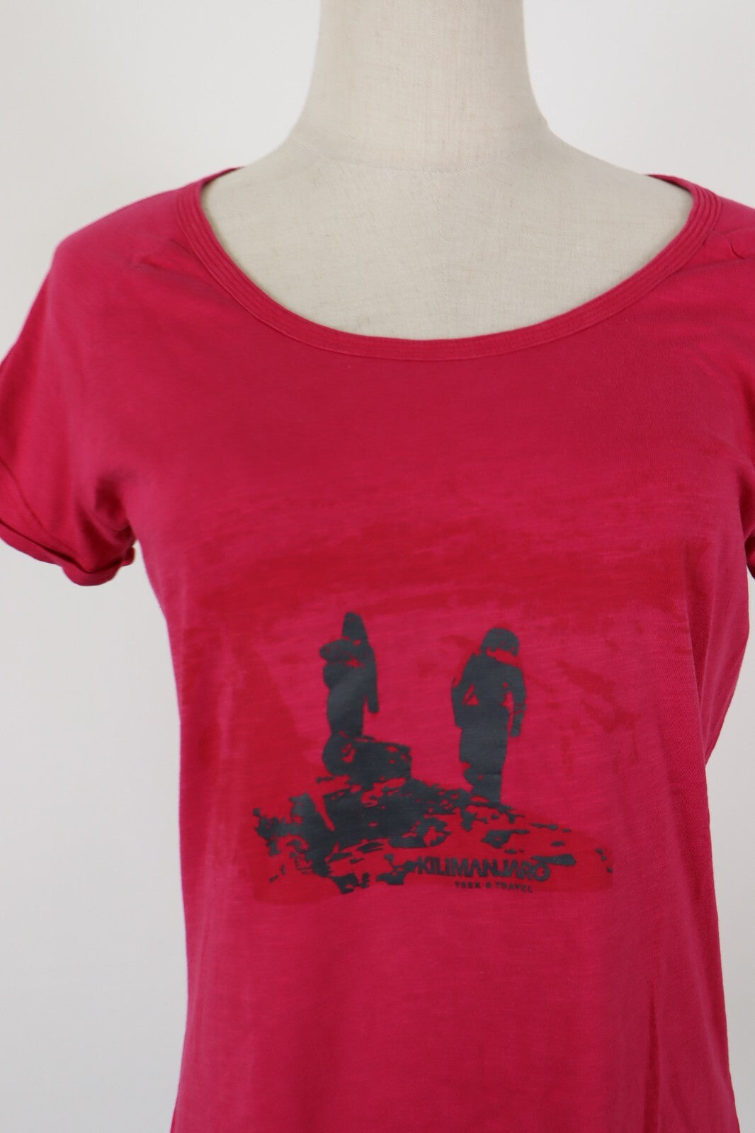 KILIMANJARO  MAGLIA DONNA TG. L WOMAN CASUAL VINTAGE T-SHIRT