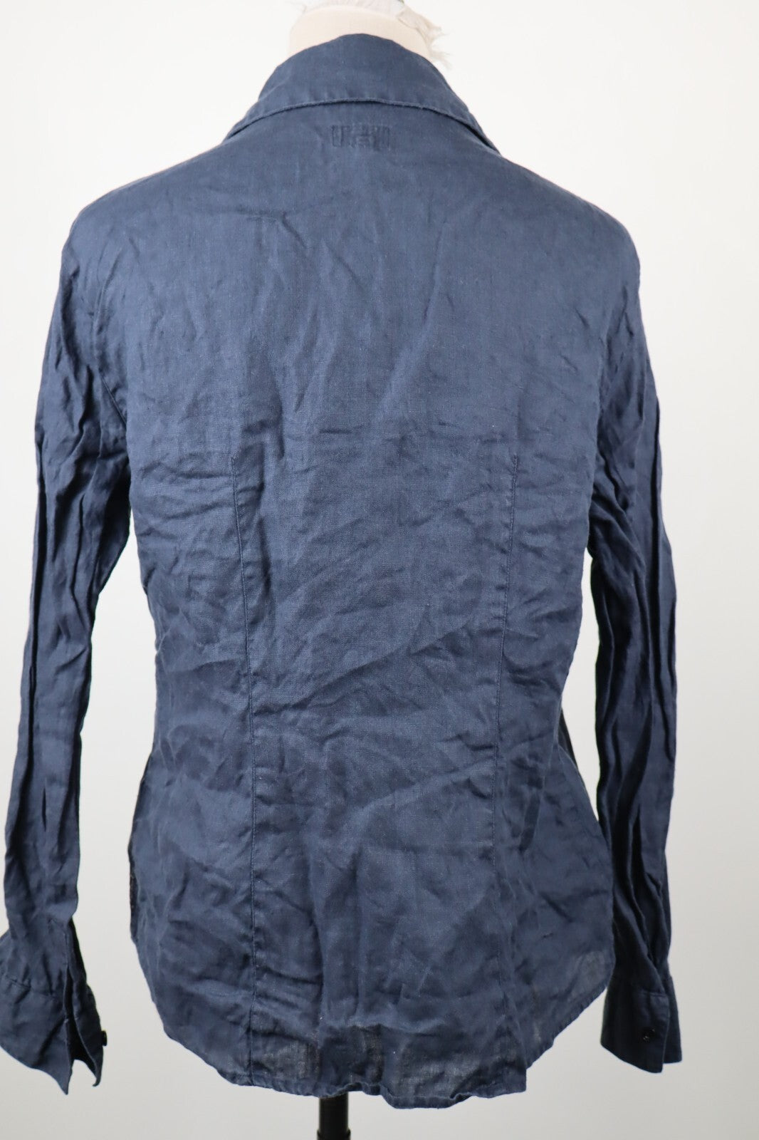 ARMANI JEANS CAMICIA DONNA TG. 46 WOMAN SHIRT CASUAL VINTAGE ITALY LINO LINEN