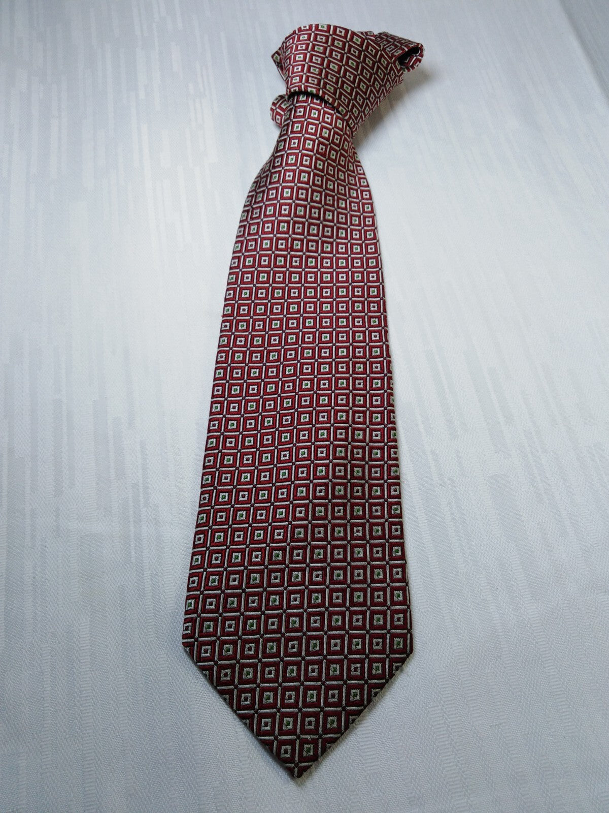 CHARLES JOURDAN 100%  SILK TIE SETA CRAVATTA NECKTIE MADE IN ITALY