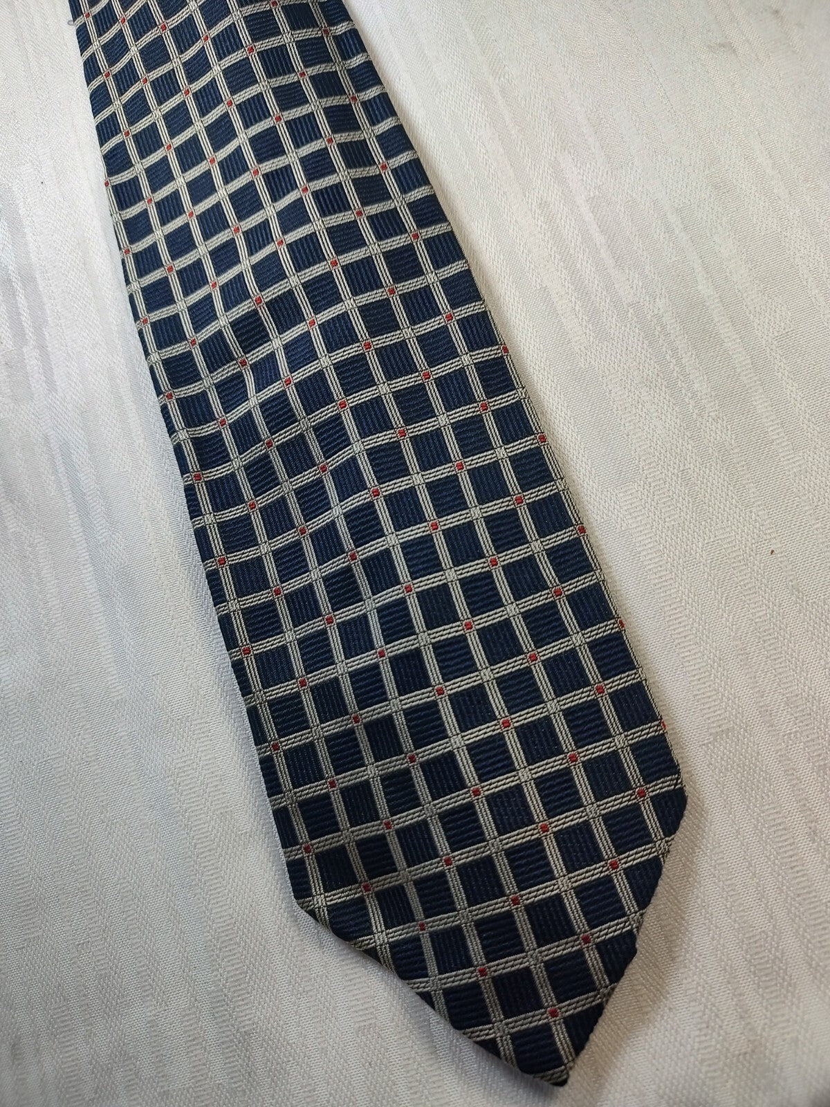 EGON VON FURSTENBERG 100% SILK TIE SETA CRAVATTA NECKTIE MADE IN ITALY CLASSIC