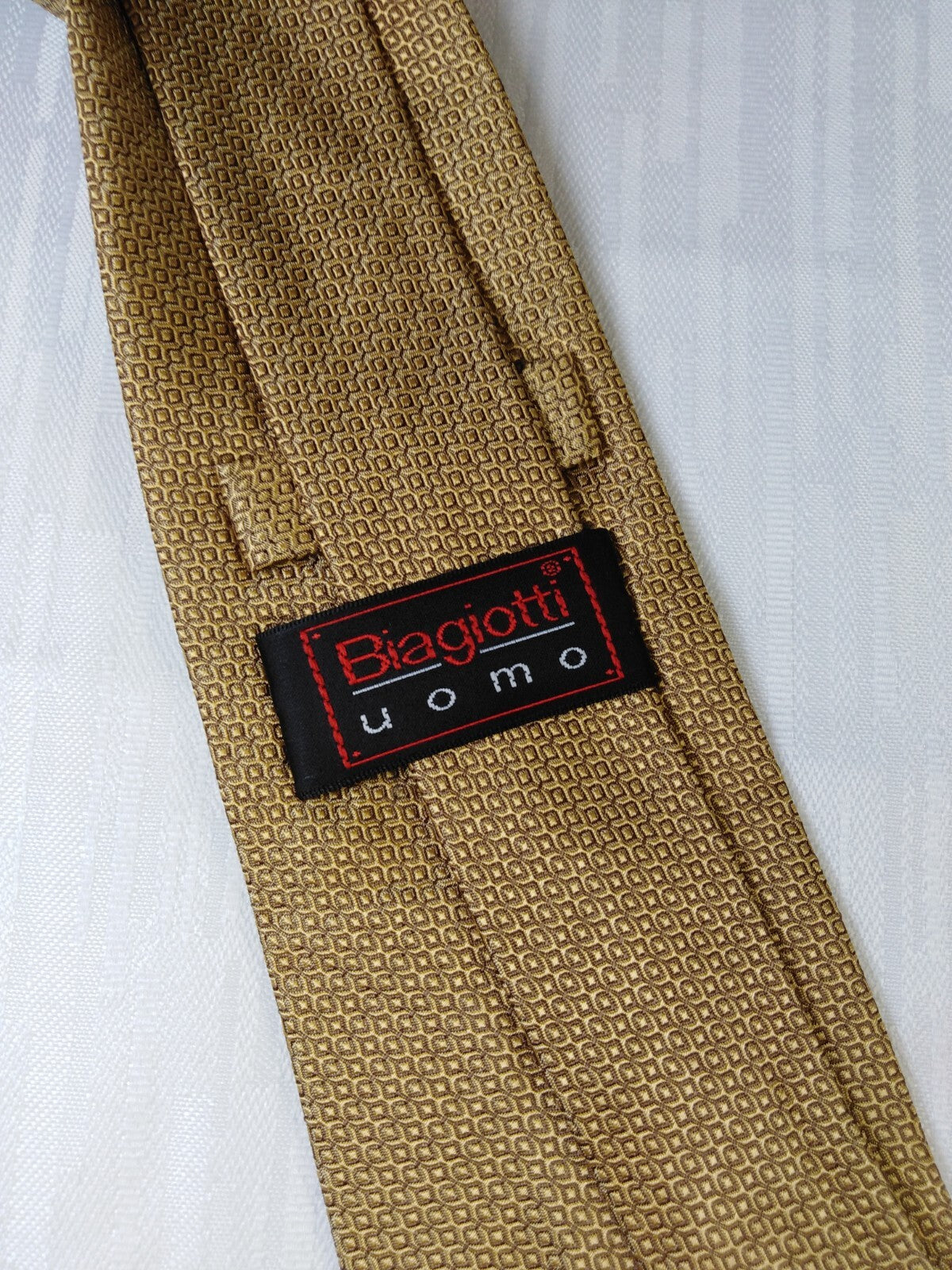 BIAGIOTTI 100% SILK TIE SETA CRAVATTA NECKTIE ITALY VINTAGE CLASSIC