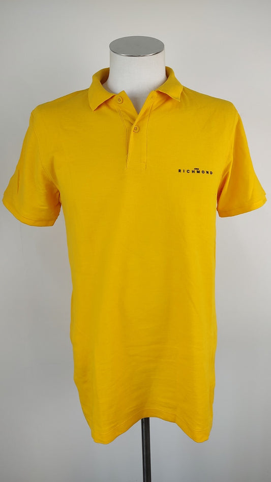 RICHMOND  MAGLIA POLO UOMO TG L MAN T-SHIRT CASUAL VINTAGE COTONE