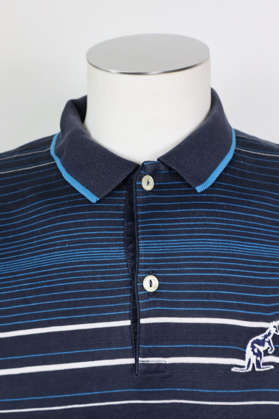AUSTRALIAN L'ALPINA POLO MAGLIA UOMO COTONE TG. 19 MAN T- SHIRT CASUAL VINTAGE