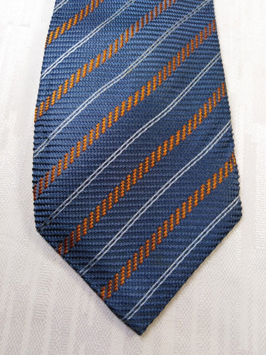 VOGUE 100% SILK TIE SETA CRAVATTA NECKTIE ITALY VINTAGE SELF TIPPED