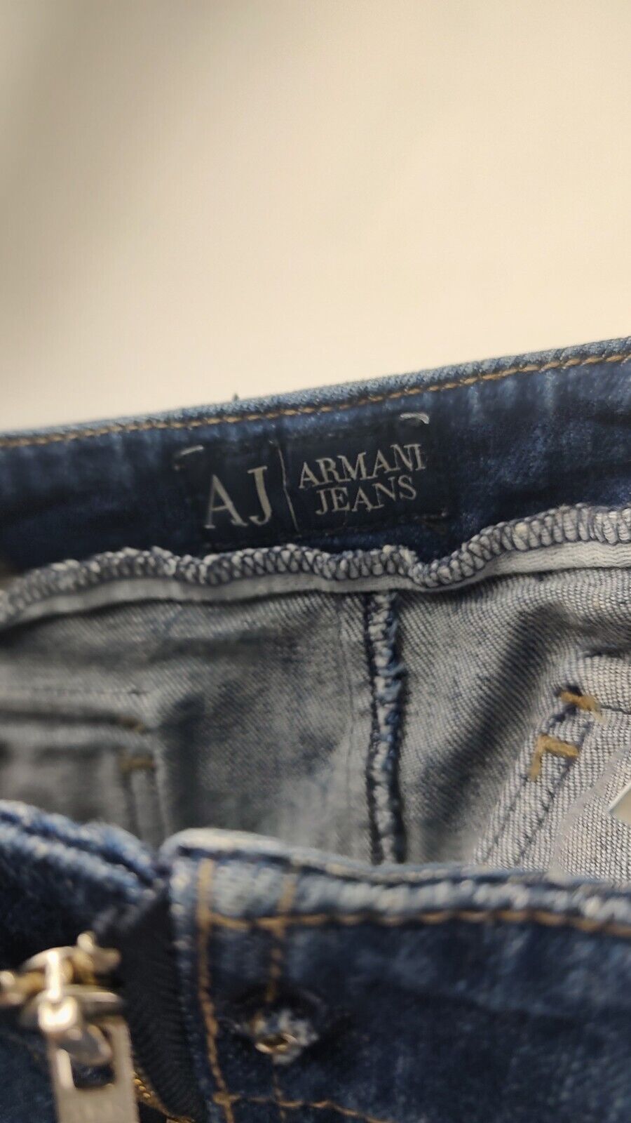 ARMANI JEANS GONNA JEANS COTONE DENIM DONNA WOMAN SKIRT SIZE 40/6 VINTAGE