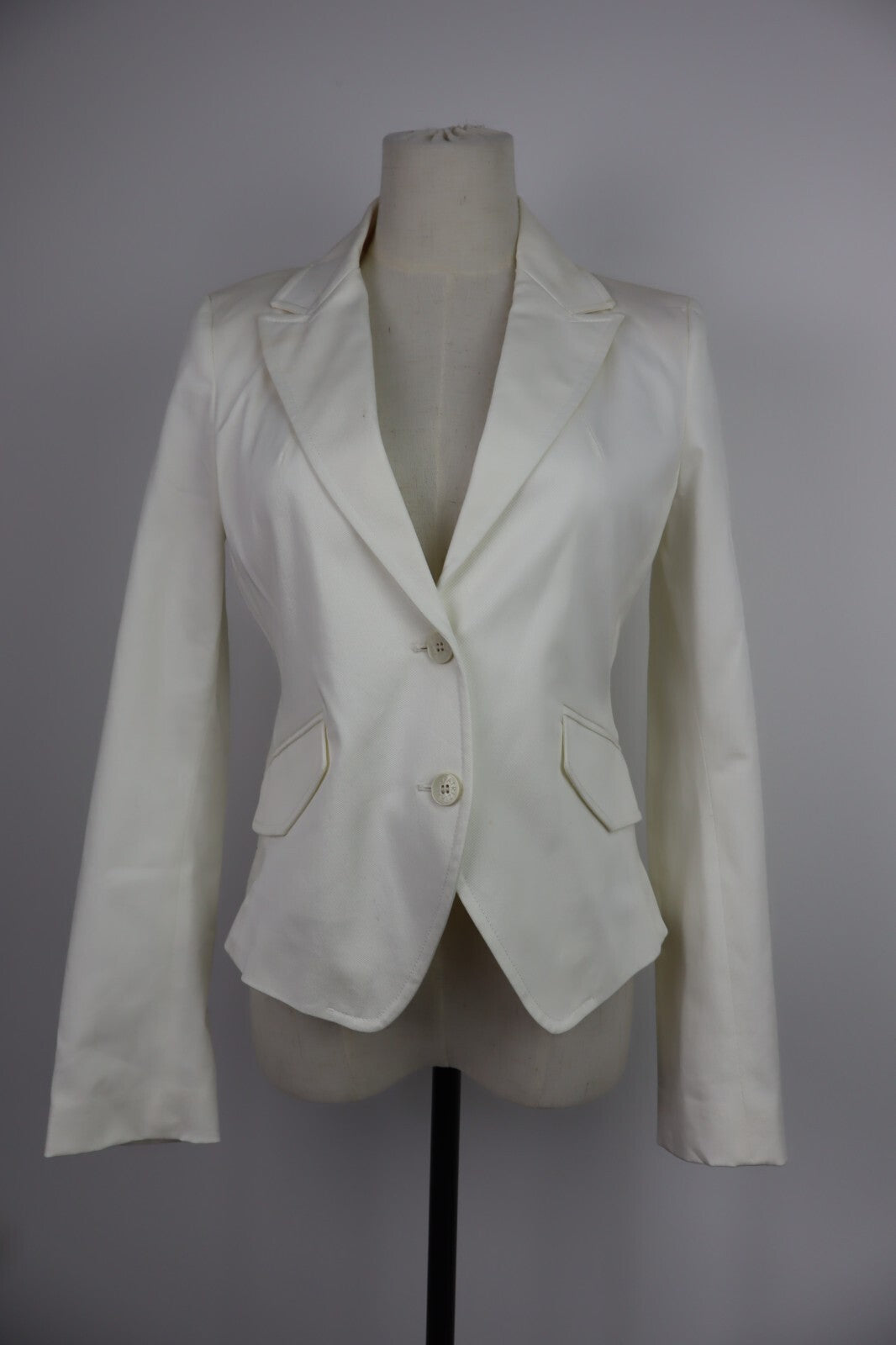 PATRIZIA PEPE GIACCA BLAZER DONNA Tg 46 WOMAN VINTAGE JACKET COTONE