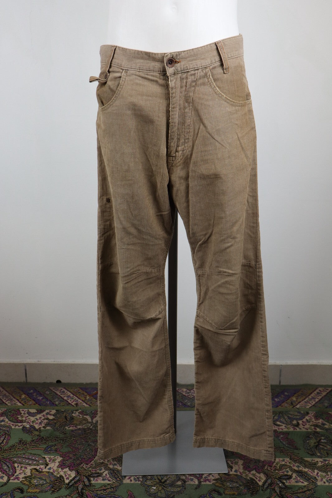ENERGIE PANTALONE UOMO CASUAL TG. 43 MAN VINTAGE PANTS VELLUTO