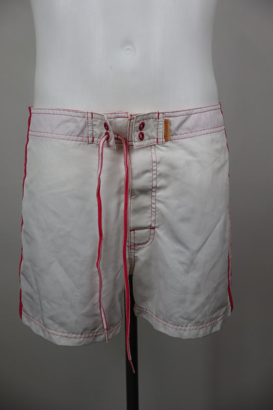 SUNDEK COSTUME PANTALONCINO MARE UOMO TG 31 MAN SWIMSUIT VINTAGE CASUAL LOGO