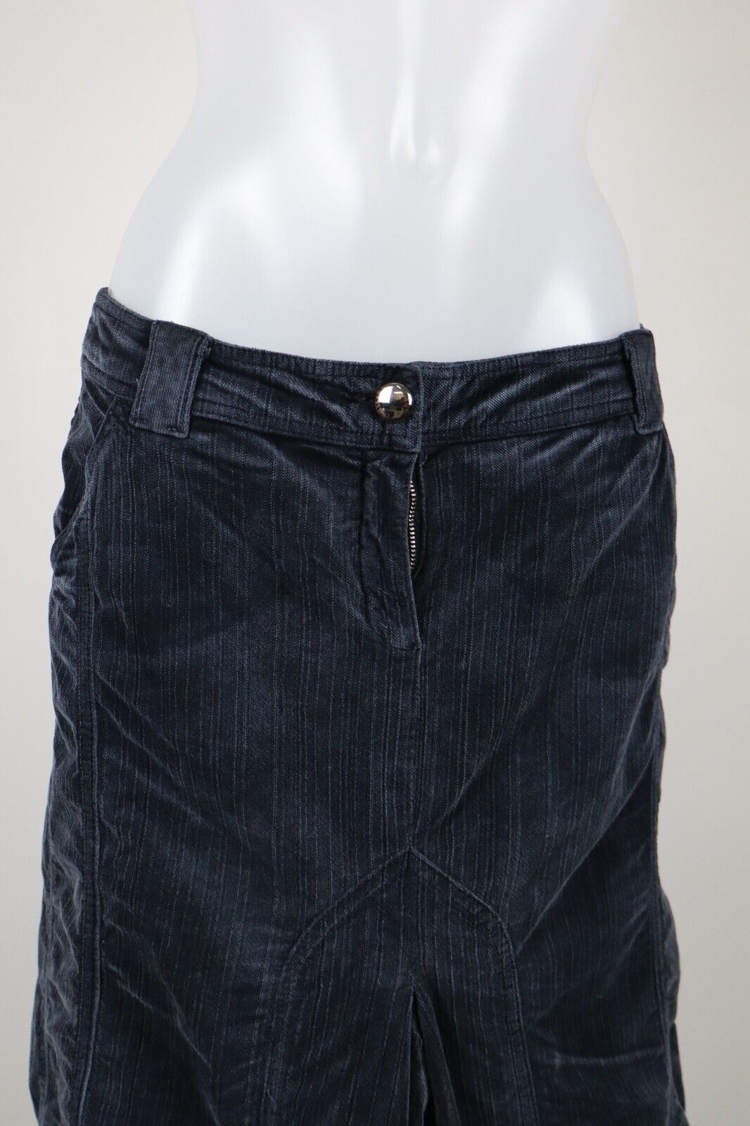 TRUSSARDI JEANS GONNA DONNA WOMAN SKIRT Tg. 46 CASUAL VINTAGE COTONE