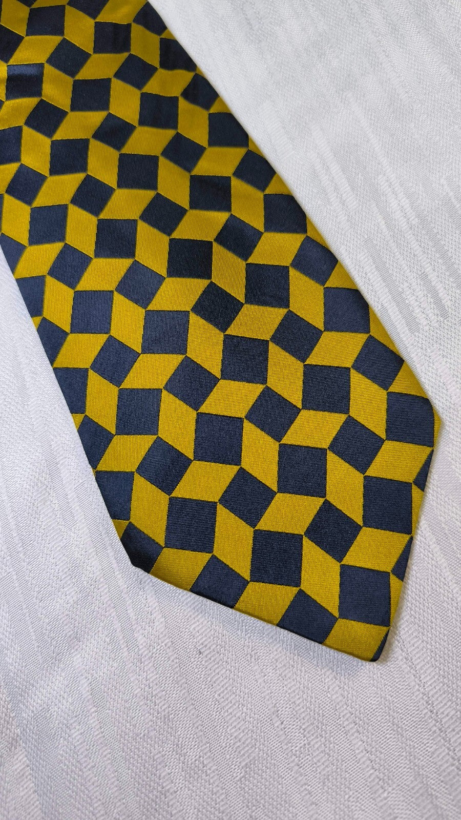 ROCCOBAROCCO  100% SILK TIE SETA CRAVATTA NECKTIE MADE IN ITALY
