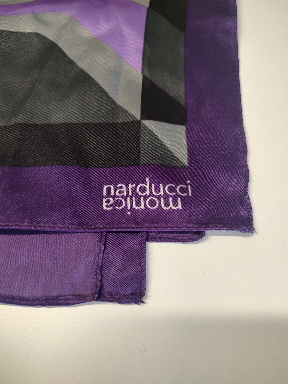 MONICA NARDUCCI FOULARD SCARVES SCARF SQUARE MADE ITALY VINTAGE