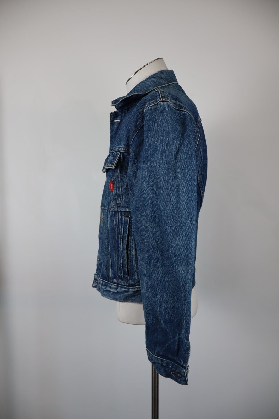 CARRERA GIACCA GIUBBINO JEANS DENIM UOMO Tg S MAN CASUAL VINTAGE JACKET