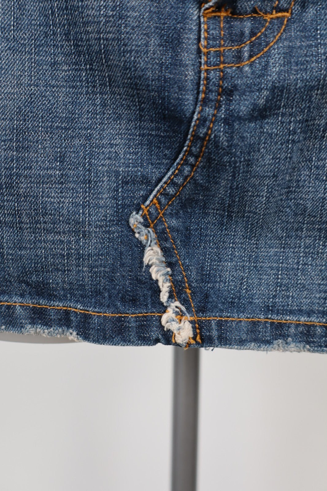 SUNDEK GONNA DONNA TG. 42 WOMAN VINTAGE SKIRT CASUAL COTONE DENIM