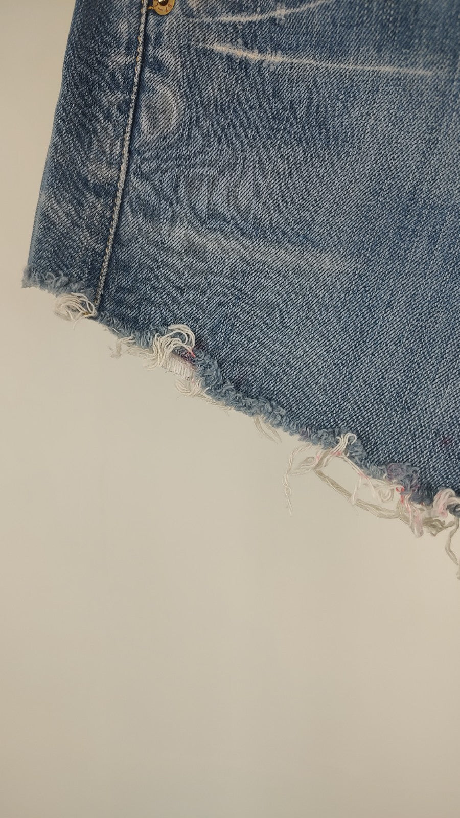 LEVI'S PANTALONCINO DENIM JEANS DONNA TG W29 WOMAN VINTAGE SHORTS