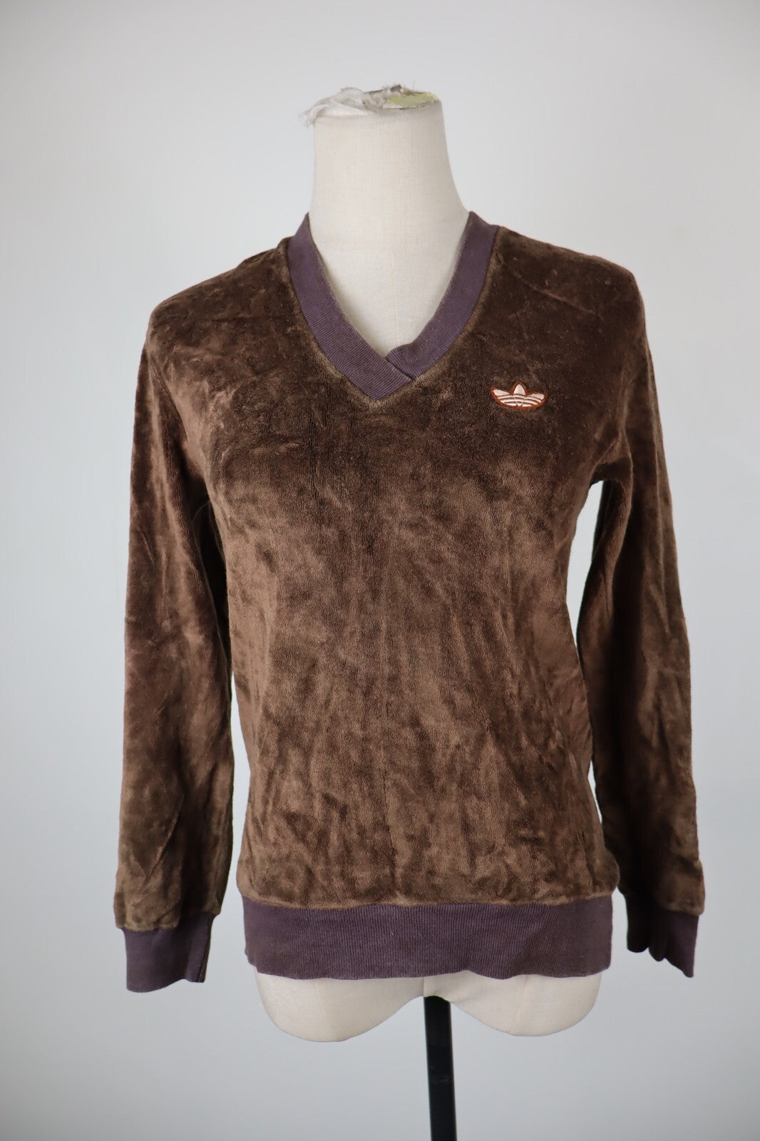 ADIDAS '70S FELPA MAGLIA DONNA Tg M WOMAN CASUAL VINTAGE SPORT SWEATSHIRT