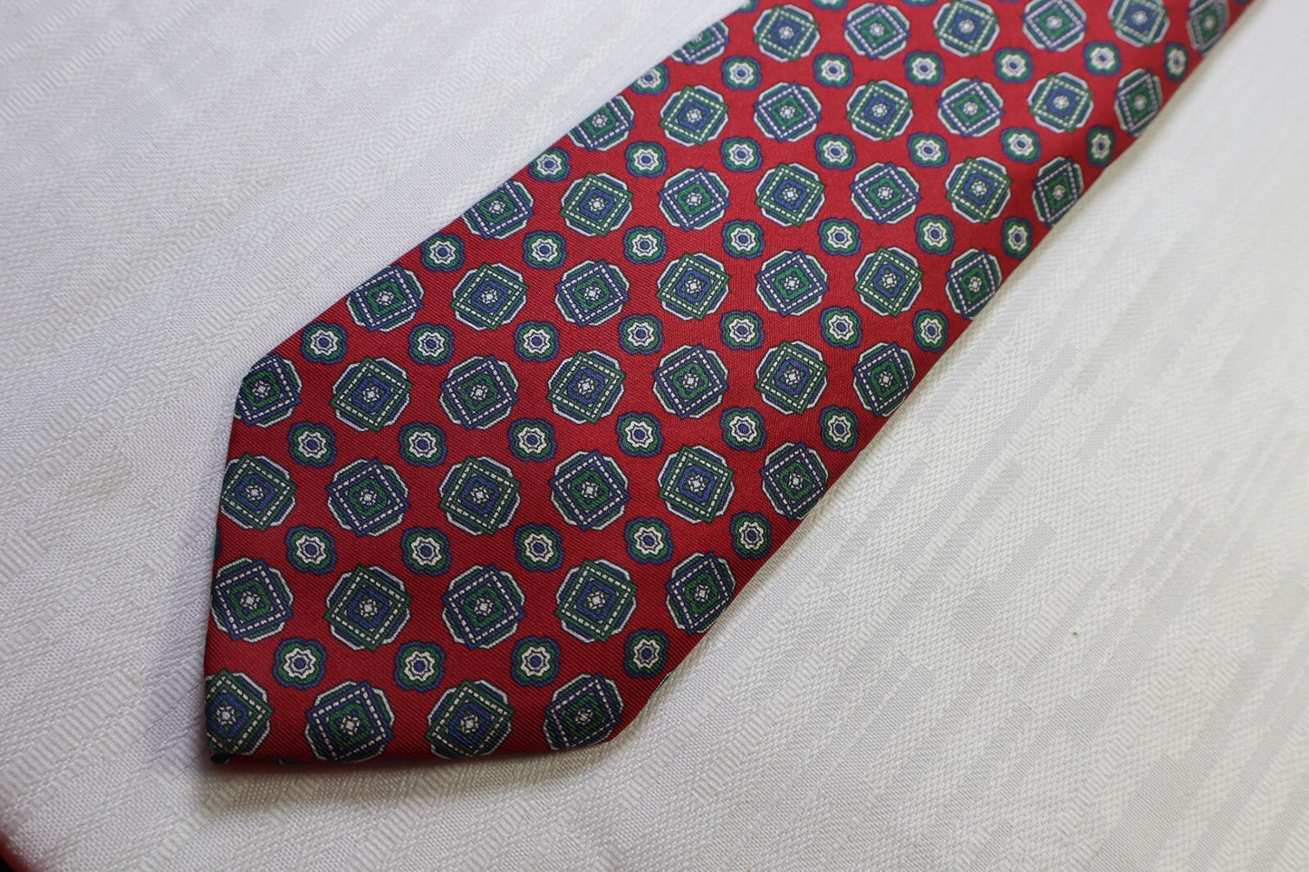 ROXY 100% SILK TIE SETA CRAVATTA NECKTIE MADE IN ITALY VINTAGE