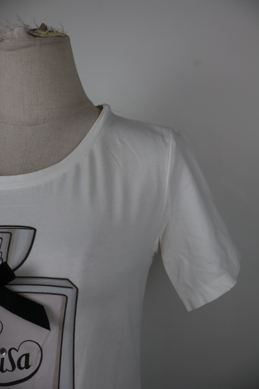 LUISA SPAGNOLI MAGLIA DONNA TG. S WOMAN T-SHIRT CASUAL VINTAGE COTONE COTTON