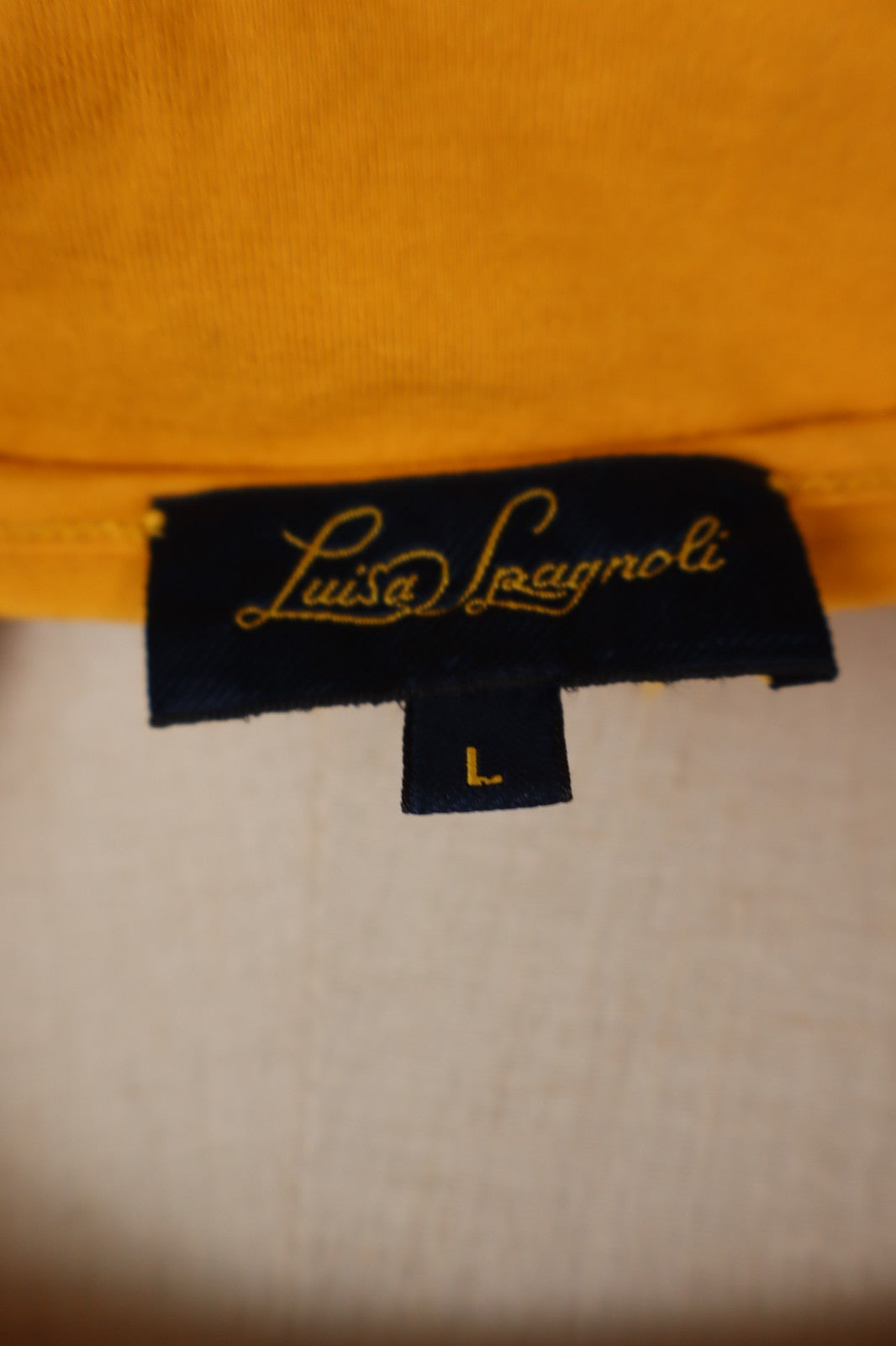 LUISA SPAGNOLI MAGLIA DONNA TG. L WOMAN T-SHIRT CASUAL VINTAGE VISCOSA