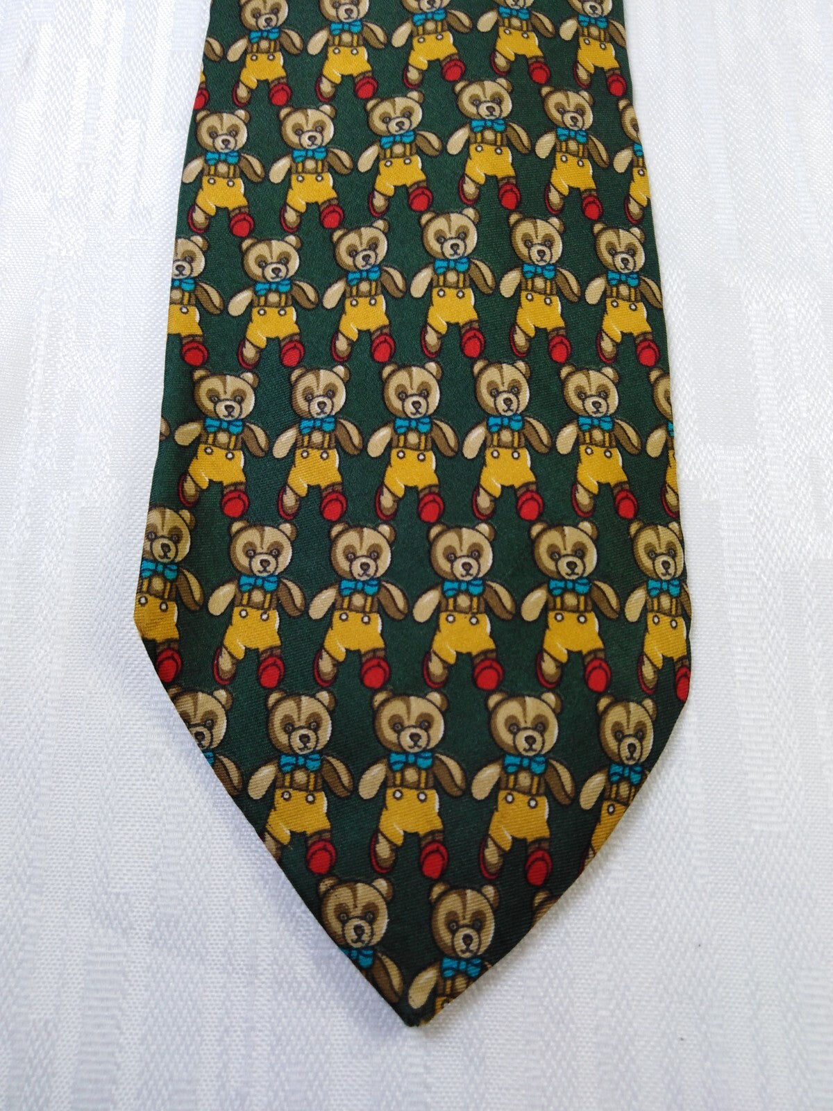 UMBERTO SCOLARI 100% SILK TIE SETA CRAVATTA NECKTIE ITALY VINTAGE CLASSIC