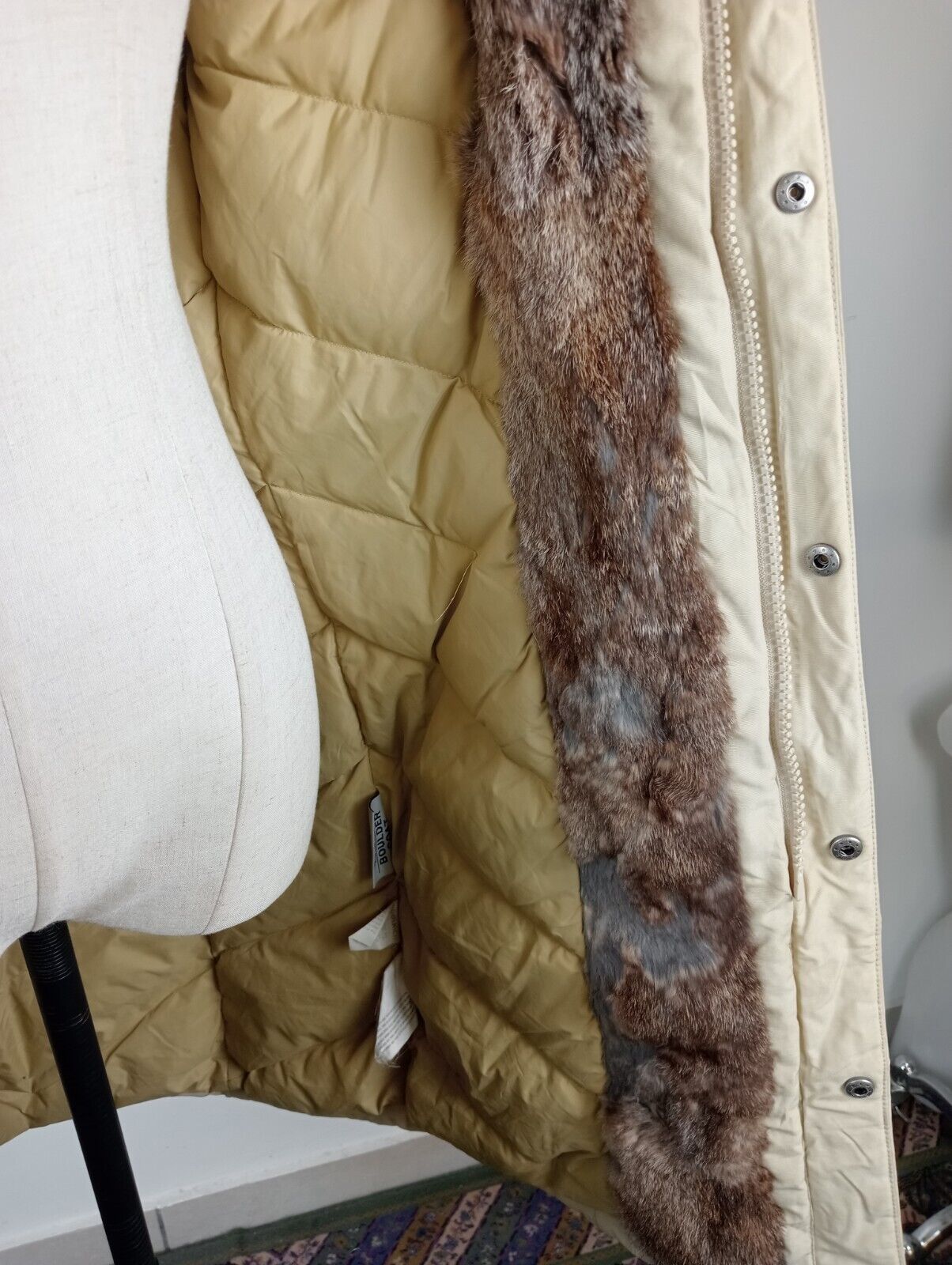 WOOLRICH GIUBBINO PIUMINO PARKA DONNA Tg M VINTAGE WOMAN JACKET CASUAL VINTAGE